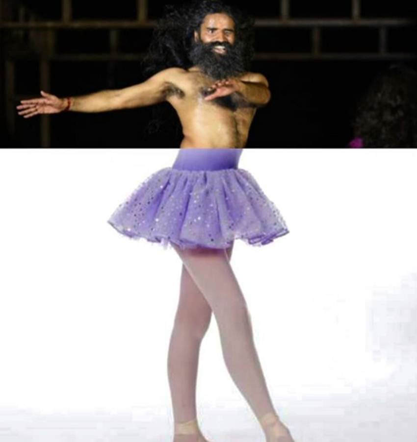 यहां दो तस्वीरों को मिलाकर पेश किया गया है।