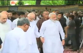 Sushma Swaraj, Demise, Narendra modi