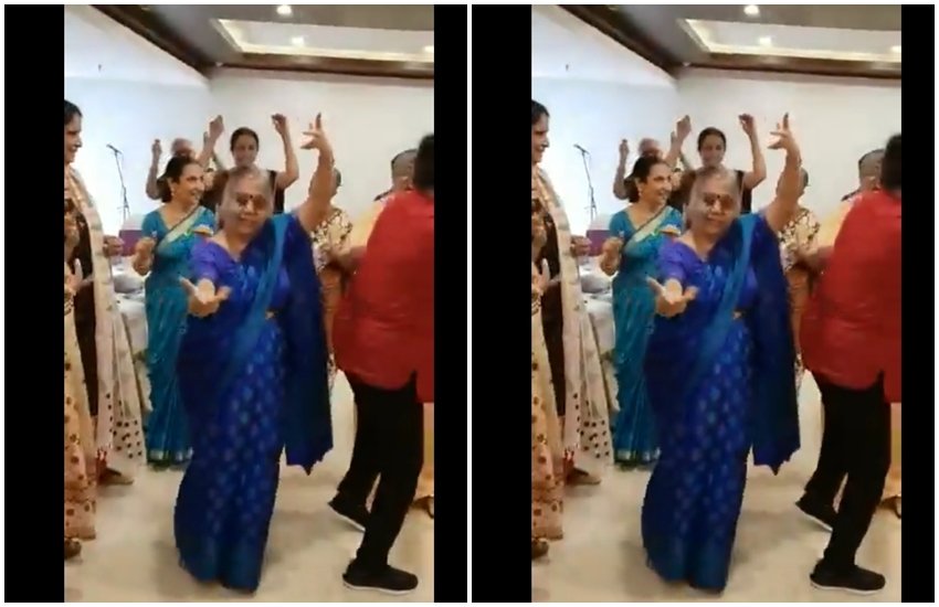 70 वर्षीय महिला के डांस का वीडियो सोशल मीडिया पर वायरल हो रहा है। (फोटो-सोशल मीडिया)