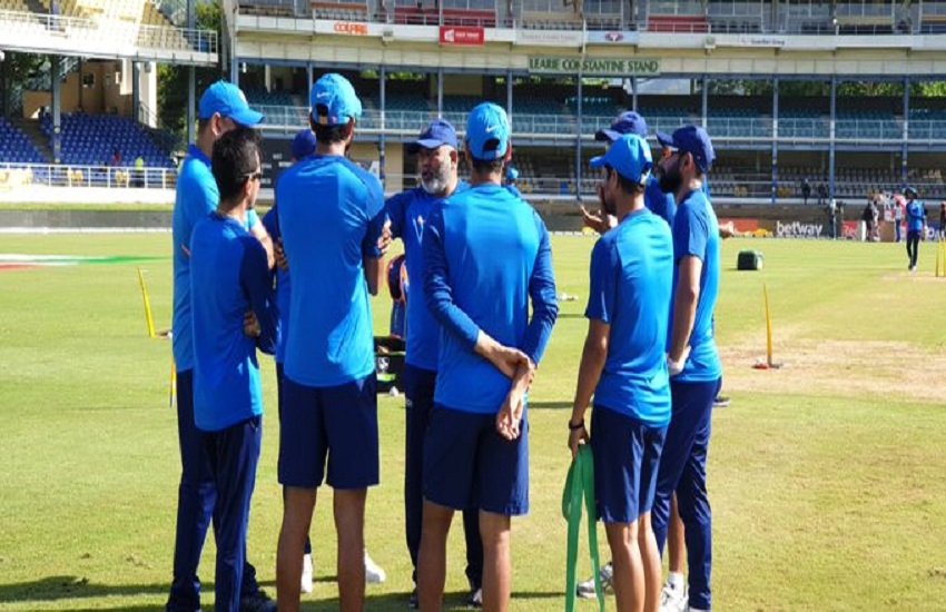 नेट्स पर टीम इंडिया ने बहाया पसीना (फोटो सोर्स-BCCI TWITTER)