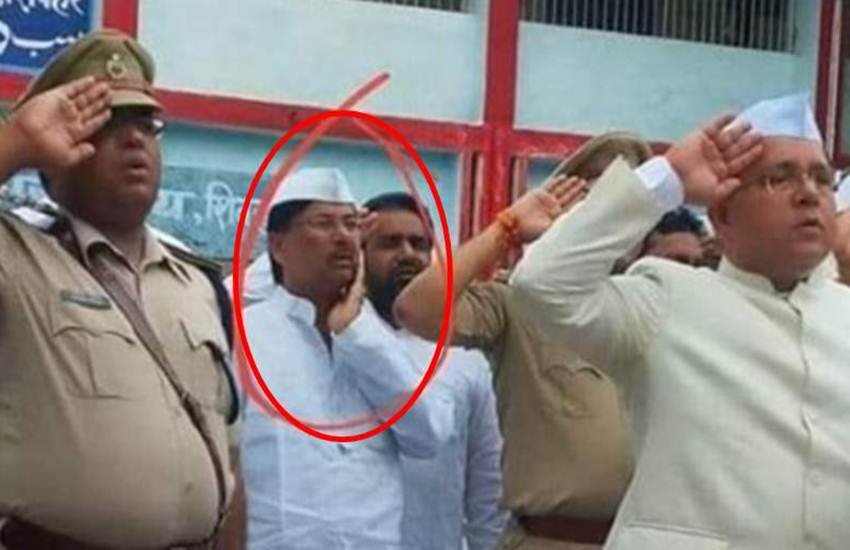 Nitish Kumar, JDU, JDU MLA, Sharfuddin, Sheohar, Bihar, Salute, National Flag, Tiranga, Independence Day 2019, State News, Bihar News, Trending News, National News, India News, Hindi News