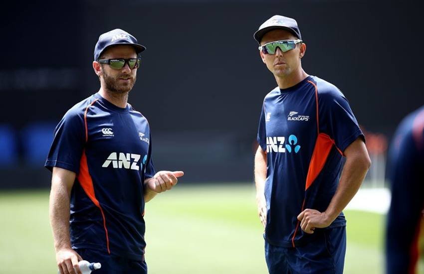 Kane Williamson and Trent Boult Kane Williamson and Trent Boult