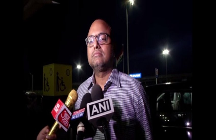 पी चिदंबरम के बेटे कार्ति ने बीजेपी पर साधा निशाना। फोटो सोर्स: एएनआई