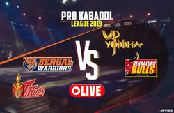 Pro Kabaddi League 2019, UP Yoddha vs Bengaluru Bulls: यूपी योद्दा ने जीता मुकाबला, काम नहीं आया पवन सेहरावत का जलवा
