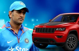 Mahendra Singh Dhoni, Jeep Grand Cherokee, dhoni wife sakshi, sakshi dhoni instagram, MS Dhoni, Mahendra Singh Dhoni car collection, Mahendra Singh Dhoni new car, Jeep Grand Cherokee price in india