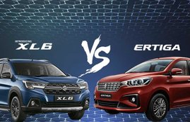 Maruti Suzuki XL6 Vs Ertiga comparison, Maruti Suzuki XL6 Vs Ertiga price, Maruti Suzuki XL6 Vs Ertiga difference, Maruti Suzuki XL6 features, Maruti Suzuki XL6 specification, Maruti Suzuki XL6 mileage, Maruti Ertiga features, Maruti Suzuki XL6 engine