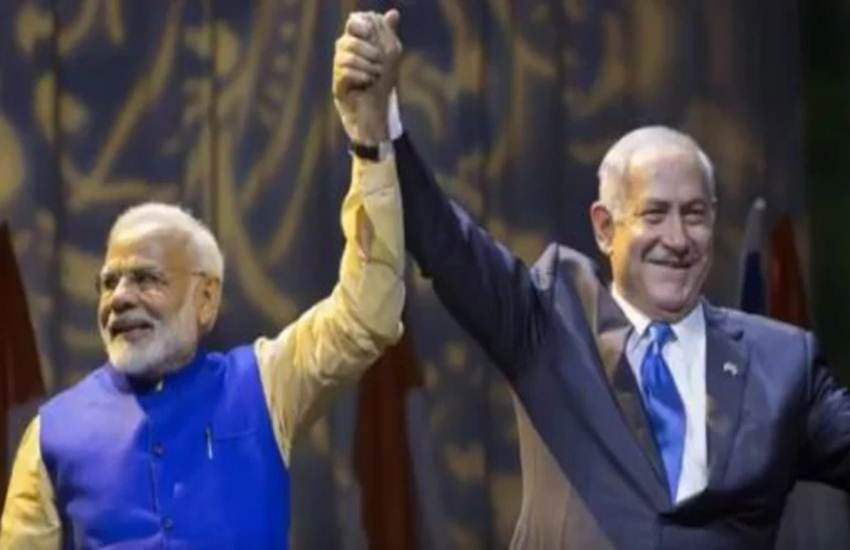 पीएम मोदी ने हिब्रू में नेतन्याहू के ट्वीट का जवाब दिया ।(Photo: Twitter/@IsraelinIndia)
