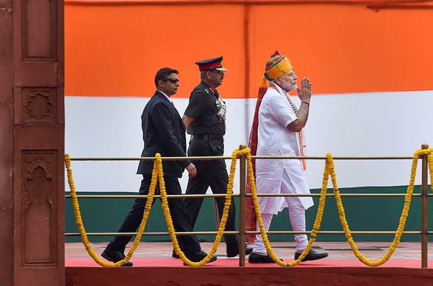 Independence Day 2019, Narendra Modi, BJP, NDA, PM, Red Fort, 15 August Speech, Tricolor, Tiranga, Record, Atal Bihari Vajpayee, Pt. Jawahar Lal Nehru, Indira Gandhi, Manmohan Singh, Congress, INC, New Delhi, India News, National News, Hindi News