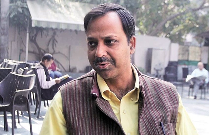 आप विधायक पंकज पुष्कर। फोटो सोर्स: इंडियन एक्सप्रेस
