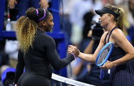 SERENA WILLIAMS and maria sharapova
