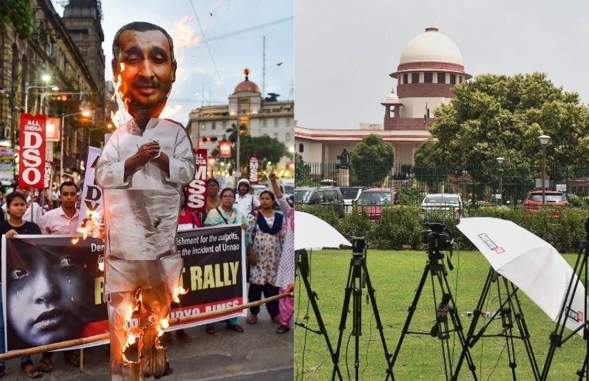 uttar pradesh, unnao, rape victims, unnao rape victim, unnao rape victim family, unnao rape victim on dharna, dharna, unnao cases, unnao news, unnao rape, news, crime, crime news, latest hindi news, latest news in hindi, today hindi news, news in Hindi, news Hindi, jansatta online, Supreme Court, Rape Vitim letter, Victim Letter, Letter Chief Justice, Letter to high court