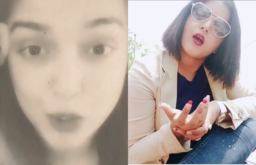 अंजना और आम्रपाली ने पवन सिंह की फिल्म जय हिंद के डायलॉग पर लिपसिंग की है।
