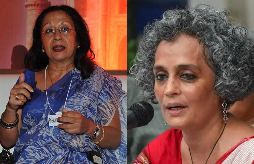 तवलीन सिंह ने अरुंधती राय पर निशाना साधा है।