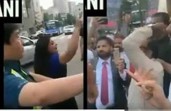 VIDEO: विदेशी जमीन पर भारत विरोधी नारेबाजी कर रहे पाकिस्तानी समर्थकों से भिड़ीं महिला बीजेपी नेता शाजिया इल्मी, लगाए इंडिया जिंदाबाद के नारे