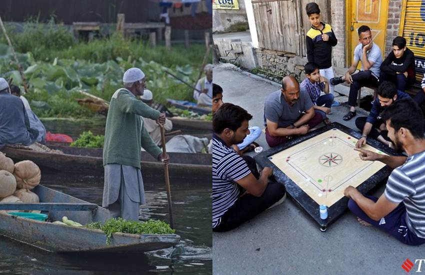 5 अगस्त को केंद्र की एनडीए सरकार ने जम्मू-कश्मीर से विशेष राज्य का दर्जा छीनते हुए उसे दो केंद्रशासित प्रदेशों में बांट दिया। अब यूनियन टेरिटरी होगी जम्मू-कश्मीर और दूसरी होगी लद्दाख। लगभग 15 दिन के कर्फ्यू के बाद अब वहां जनजीवन धीरे-धीरे पटरी पर लौट रहा है। (All Photos: Express photo by Shuaib Masoodi)
