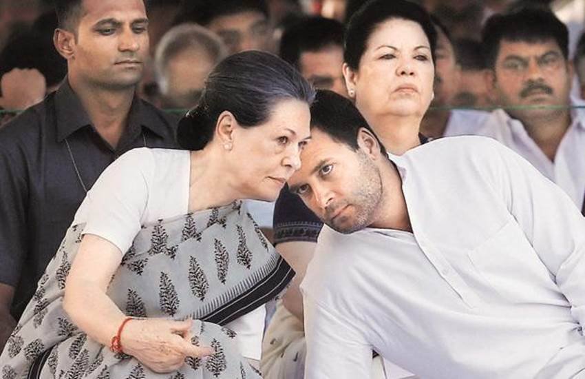 सोनिया गांधी और राहुल गांधी