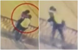 VIDEO: पुल पर किस कर रहा था कपल, संतुलन बिगड़ा और 50 फीट की ऊंचाई से गिरकर हो गई मौत