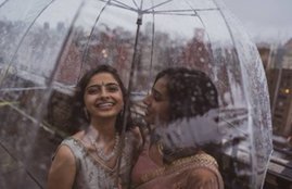 hindu-muslim, same sex couple, photoshoot, new york, sundas malik, anjali chakra, New York City, viral photos, viral online, twitter, instagram, New York Love Story, sarowar ahmad, photographer, india news, Hindi news, news in Hindi, latest news, today news in Hindi