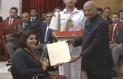 National Sports Awards 2019: पैरा एथलीट दीपा मलिक को मिला देश का सर्वोच्च खेल सम्मान, खेल दिवस पर राष्ट्रपति ने खिलाड़ियों को दिए पुरस्कार