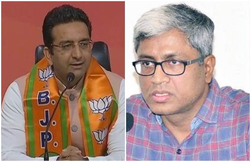 Aaj Tak TV पर बहस के दौरान गौरव भाटिया और आशुतोष आपस में भिड़ गए।(फाइल फोटो)
