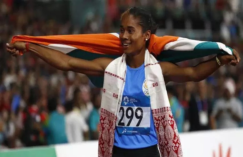 हिमा दास। (फोटो सोर्स- एपी)
