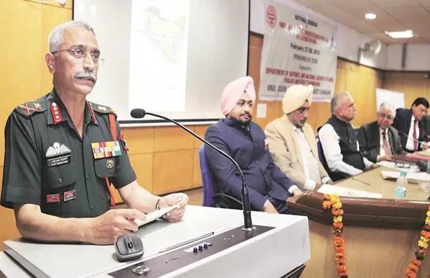 lieutenant General MM Naravane