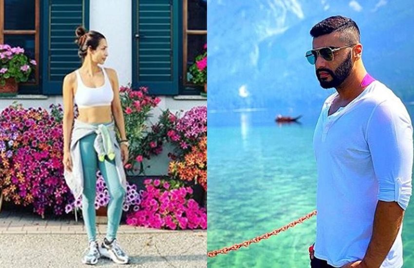 मलाइका अरोड़ा खान और अर्जुन कपूर। फोटो- सोशल मीडिया। 