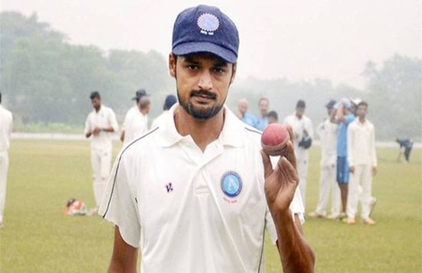 बाएं हाथ के स्पिनर शाहबाज नदीम।(Source: Express Archive)