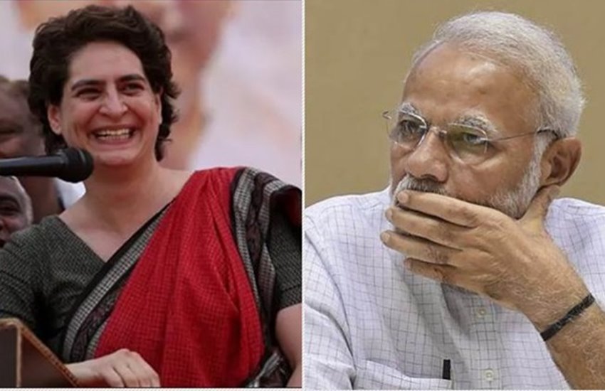प्रियंका गांधी और पीएम मोदी 
फोटो सोर्स- फाइनेंसियल एक्सप्रेस 