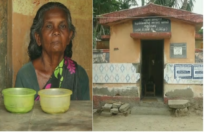 19 साल से पब्लिक टॉयलेट में रह रही बुजुर्ग महिला, नहीं मिलती पेंशन
pic.. credit- indian express