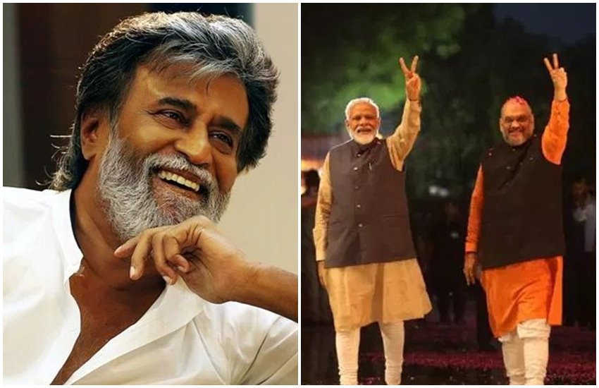 rajinikanth, amit shah, pm modi, article 370