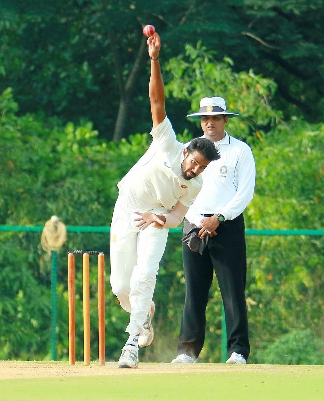 sandeep warrier, sandeep warrier hat trick, warrier hat trick, syed mushtaq ali trophy, syed mushtaq ali trophy results, kerala vs andhra t20 result, kerala vs andra cricket results, cricket news, sandeep warrier marrige, sandeep warrier wedding, sandeep warrier marriage pics