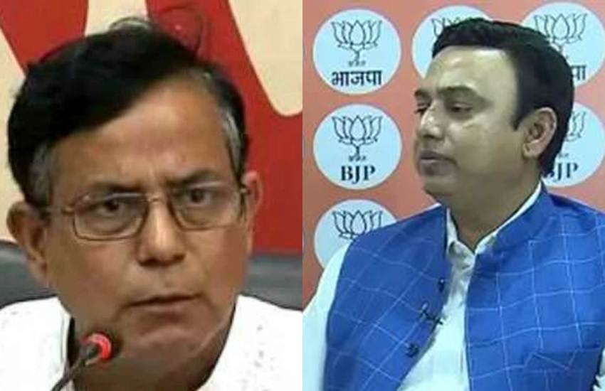 टीवी डिबेट के दौरान बीजेपी प्रवक्ता पर सीपीएम नेता भड़क गए।