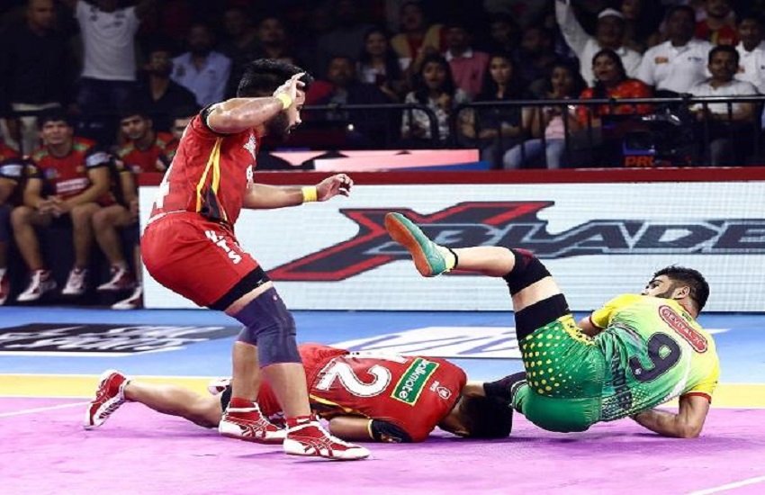 यूपी योद्दा ने जीता मुकाबला (फोटो सोर्स-pro kabaddi)