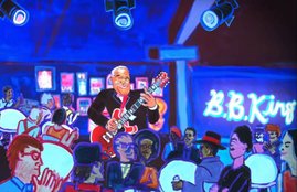B.B. King, बी. बी. किंग, B.B. King Birthday, B.B. King gram, B.B. King biography, B.B. King singer, B.B. King google doodle, B.B. King doodle, B.B. King doodle today