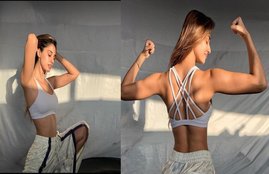 Disha Patani, disha patani fitness, disha patani fitness video, disha patani fitness workout, disha patani fitness routine, disha patani fitness photos, disha patani age, disha patani height, disha patani news, disha patani upcoming movies, disha patani upcoming movies in 2019