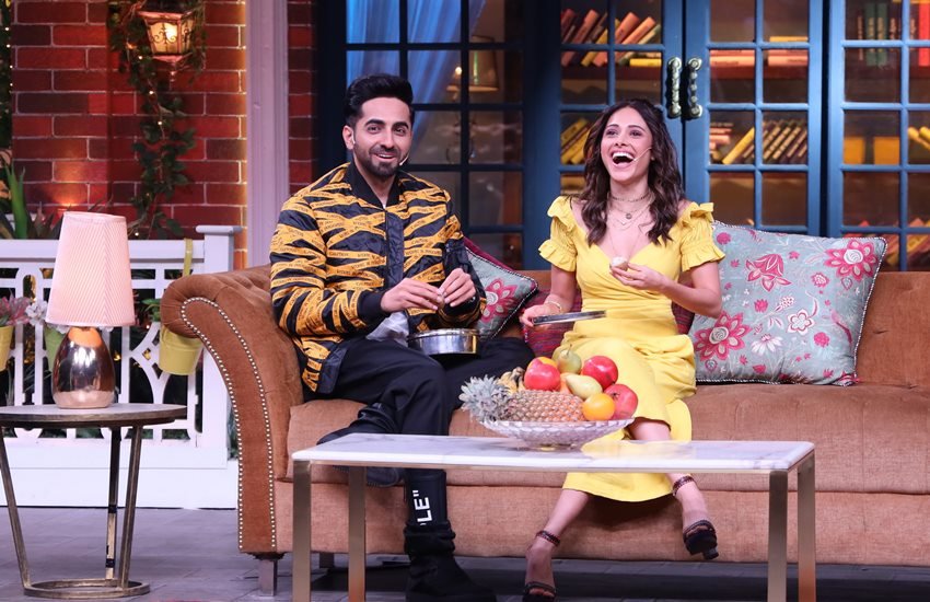 Kapil Sharma Show, ayushmann khurrana, nushrat bharucha, kapil sharma ayushmann khurrana, Kapil Sharma Show Live Today, The Kapil sharma show, The Kapil sharma show Live, The Kapil sharma show live streaming, ayushmann khurrana on kapil show, ayushmann khurrana Dream Girl promotion, Dream Girl, kapil sharma, sony Liv, sony liv the kapil sharma show, the kapil sharma show season 2, the kapil sharma show cast, sony liv, ayushmann khurrana, nushrat bharucha on kapil sharma show, The Kapil sharma show timing, ayushmann khurrana upcoming movie Dream Girl,