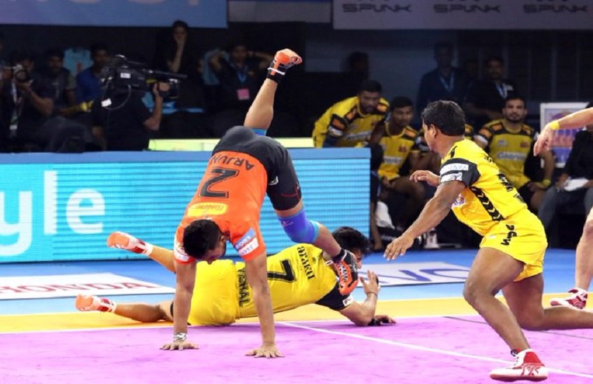 यू मुंबा ने जीता मुकाबला (फोटो सोर्स-pro kabaddi)