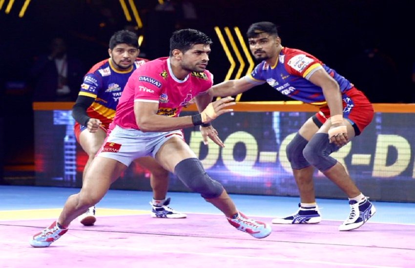 यूपी ने जीता मुकाबला (फोटो सोर्स-pro kabaddi twitter)
