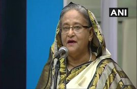 Deepak Chaurasia, united nations, Bangladesh PM, sheikh hasina, bjp, pm modi, un headquater, mahatma gandhi