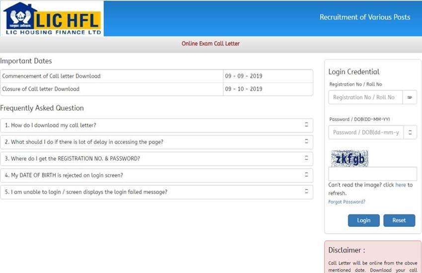 LIC News, lichousing.con, LIC Housing admit card, LIC HFL exam date, LIC HFL admit card download link, govt jobs, sarkari naukri, employment news, LIC latest news,