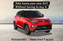 Mahindra ने शुरू किया नया सब्सक्रिप्शन प्लान, महज 19,720 रुपये देकर घर लाएं KUV100 और Scorpio जैसी SUV