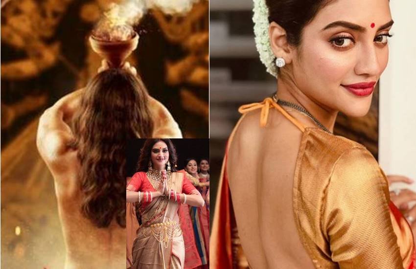 Nusrat Jahan, TMC MP Nusrat Jahan, Actress Nusrat Jahan, Nusrat Jahan Upcoming Movie, Asur Movie First Look Poster, Bangla Movie Asur, Nusrat Jahan Latest Pictures, Nusrat Jahan Looking Gorgeous in Saree, Nusrat Jahan Fan Following, Fans Reactingon Nusrat Jahan Picture, entertainment news, Bollywood news, Television news. entertainment news