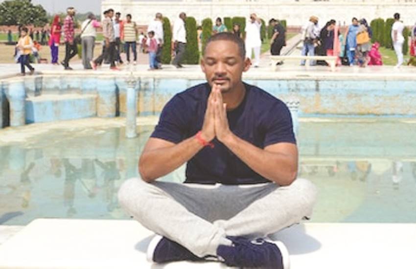 विल स्मिथ पिछले अक्तूबर में हरिद्वार आए थे।