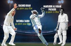 Rashid Khan Record: राशिद खान ने एक और रिकॉर्ड किया अपने नाम, सबसे कम उम्र के टेस्ट कप्तान बने