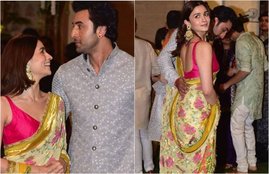 Ganesh Chaturthi 2019,Ranbir Kapoor, Alia Bhatt, Ranbir Kapoor Alia Bhatt Together, Alia Ranbir Pictures , Ranbir Alia Relationship, RanbirAlia Relationship News, Alia Rabnir Reached Together in Ambani Ganpati Utsav, Ambani Ganpati Utsav, Ambani ANTILEA, AMBANI GANESH CHATURTHI, rANBIR ALIA Chemistry, Alia Bhatt And Ranbir kapoor Fake Relationship, Ranbir Alia Relationship, entertainment news, Bollywood news, Television news