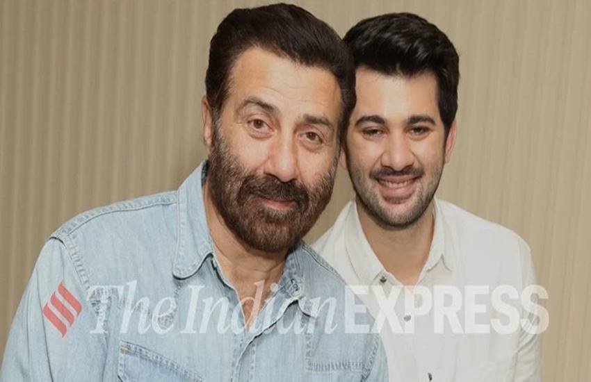 Sunny Deol, Sunny Deol Son Karan Deol,karan deol debut movie, Pal Pal Dil Ke Paas Trailer, pal pal dil ke paas trailer download, Sunny deol Son Look A like a Father Ditto, Karan Deol Debut movie Trailer, Pal Pal Dil Ke Paas Movie Trailer, entertainment news, Bollywood news, television news, entertainment news