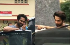 Shahid Kapoor, Shahid Kapoor Mira Rajput, shahid Kaporr Gym Session, shahid Kapoor Spot at Gym, Shahid Kapoor with Wife Mira Rajput, Shahid Kapoor Mira Rajpu, Shahid and Mira Gym Together, Shahid Kapoor attitude, Reacting on Social Media for Shahid kapoor, entertainment news, television news, bollywood news
