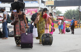 Transport Union Strike against mv act