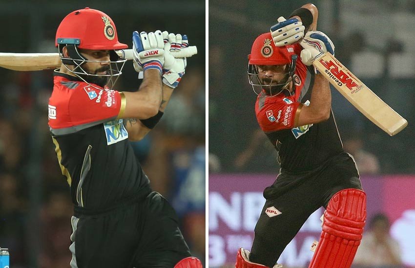 आरसीबी के कप्तान विराट कोहली।